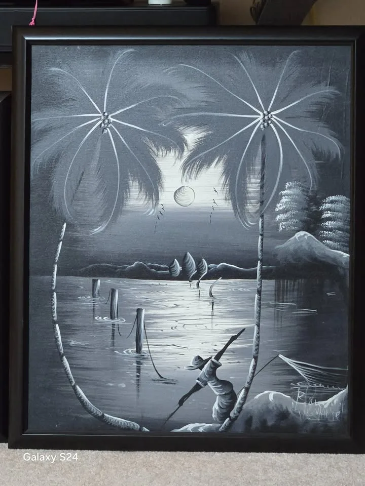 Black and white paintings from Dominican Republic image indicator(2)