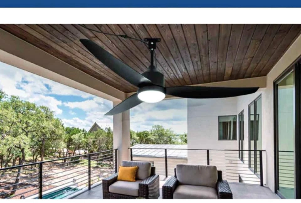 Depuley 52" Gazebo Outdoor Ceiling Fan, Waterproof, Plug-In