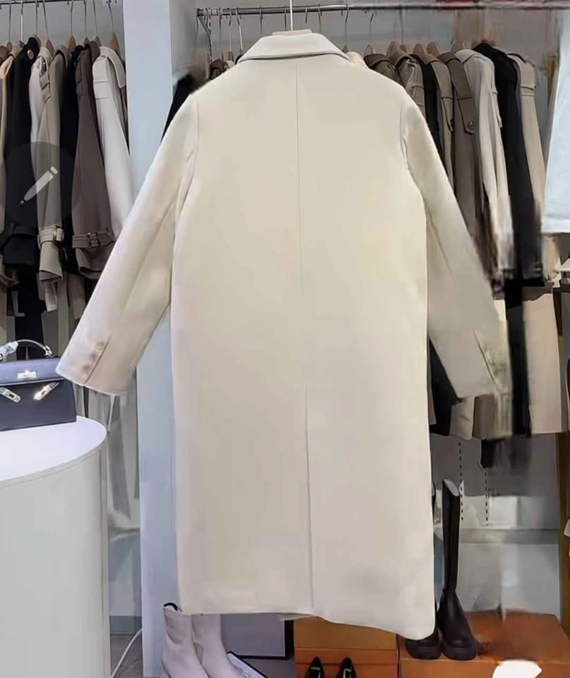 Down-lined Wool coat (brand new) - women long jacket - photo 2