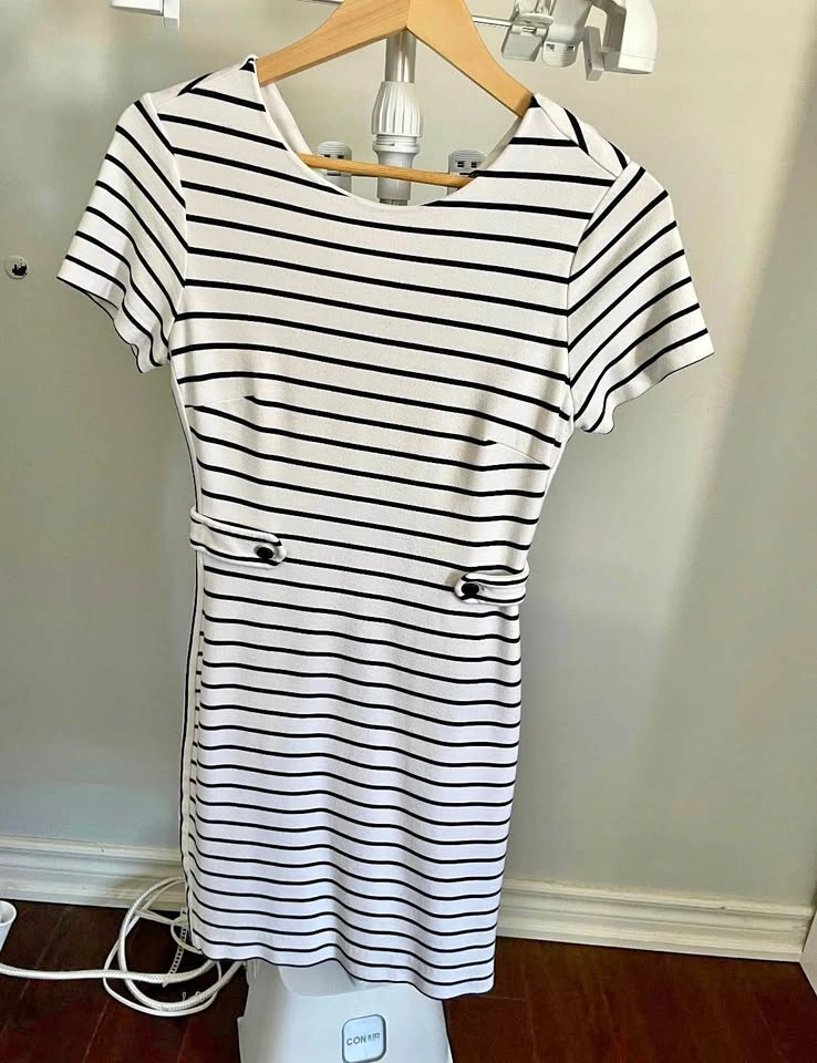 Banana Republic Stripped Dress - Size 4