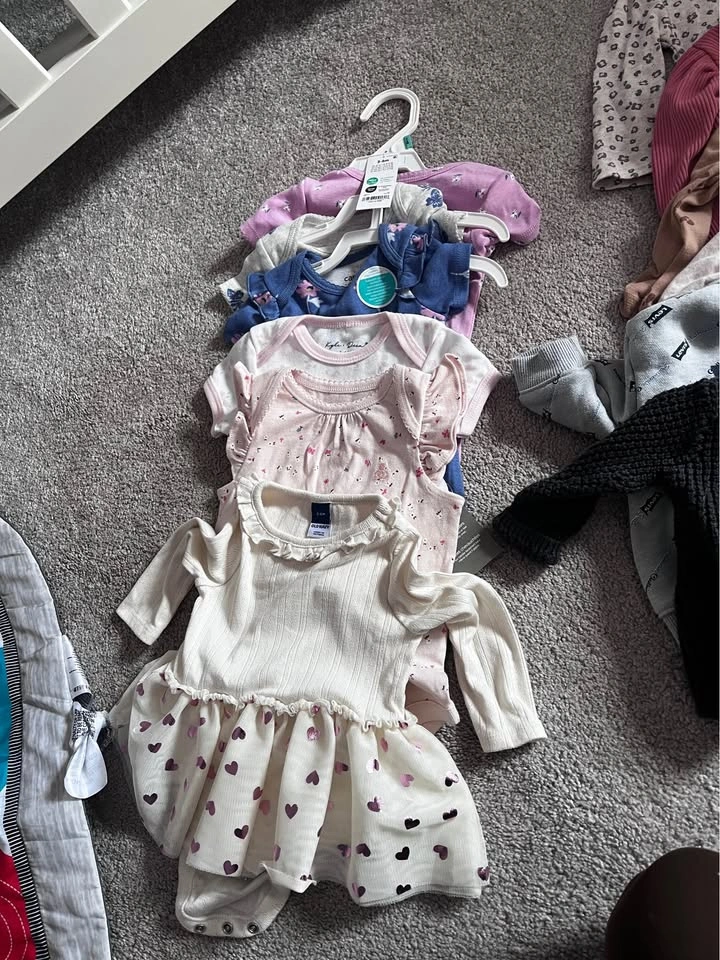 3-6 month baby girl clothes - photo 3