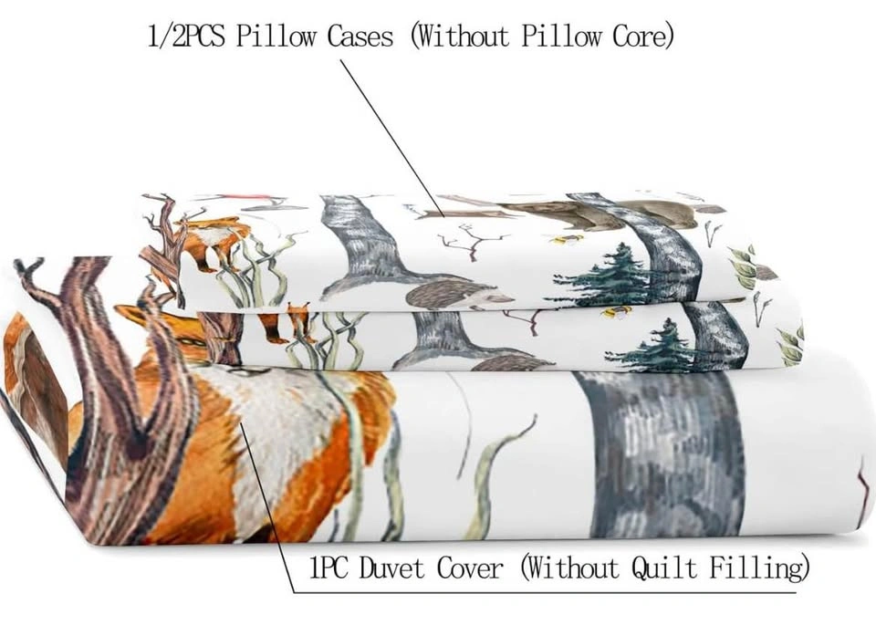 New Full Size Duvet Cover & Pillow Shams - Woodland - photo 2