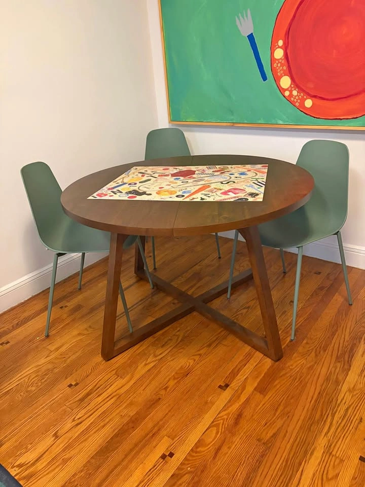 Extendable Wood Dining Table