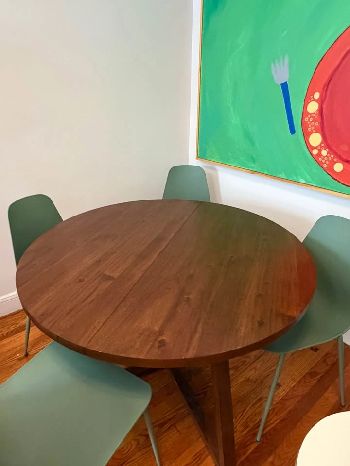 Extendable Wood Dining Table - photo 4