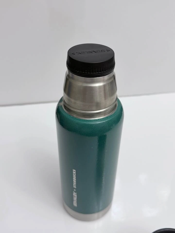 Stanley x Starbucks Green Stainless Steel Thermos 17oz - photo 2
