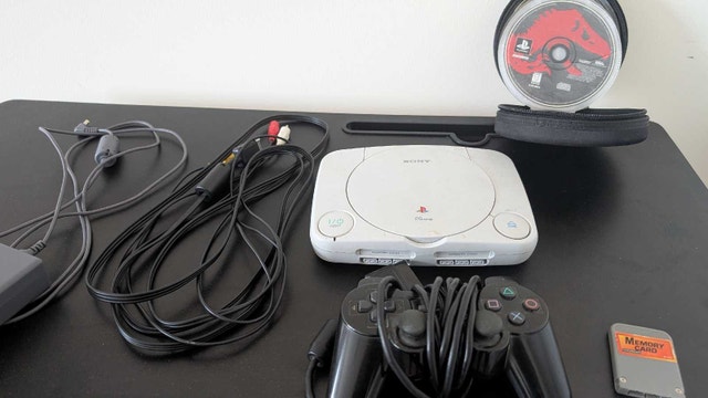 Ps1 Slim Console Bundle with 13 games