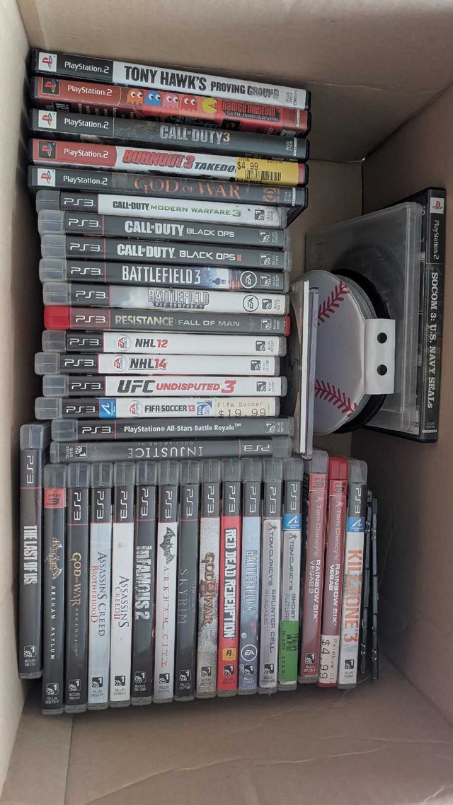 PS2 and PS3 Games