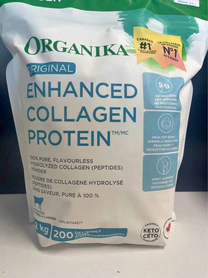 Organika Enhanced Collagen Protein 2kg New Sealed