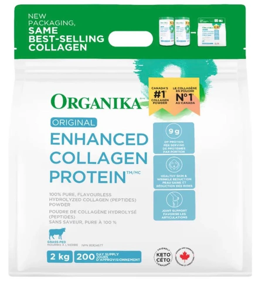 Organika Enhanced Collagen Protein 2kg New Sealed - photo 2