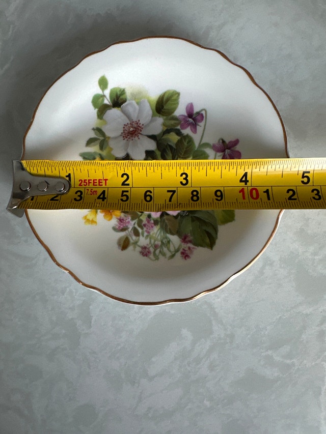 Royal Grafton "Country Flowers" fine bone china trinket dish - photo 4