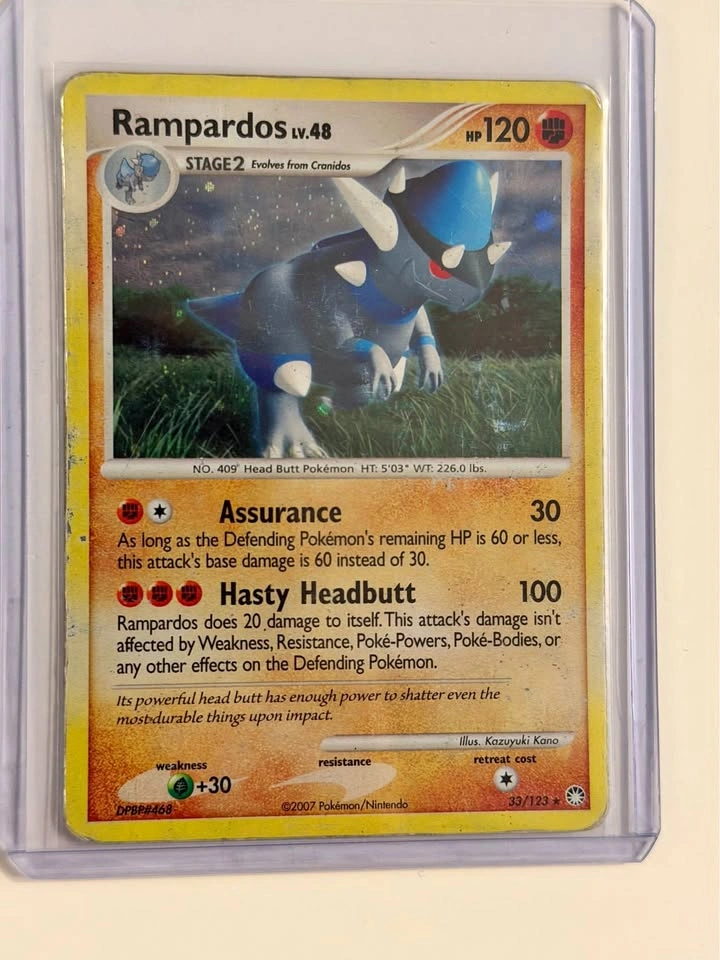 Pokemon Cosmos Holo Rampardos (2007)