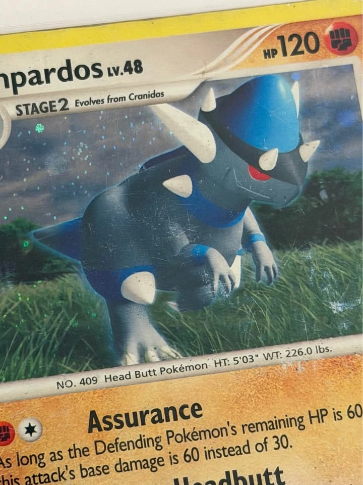 Pokemon Cosmos Holo Rampardos (2007) - photo 2