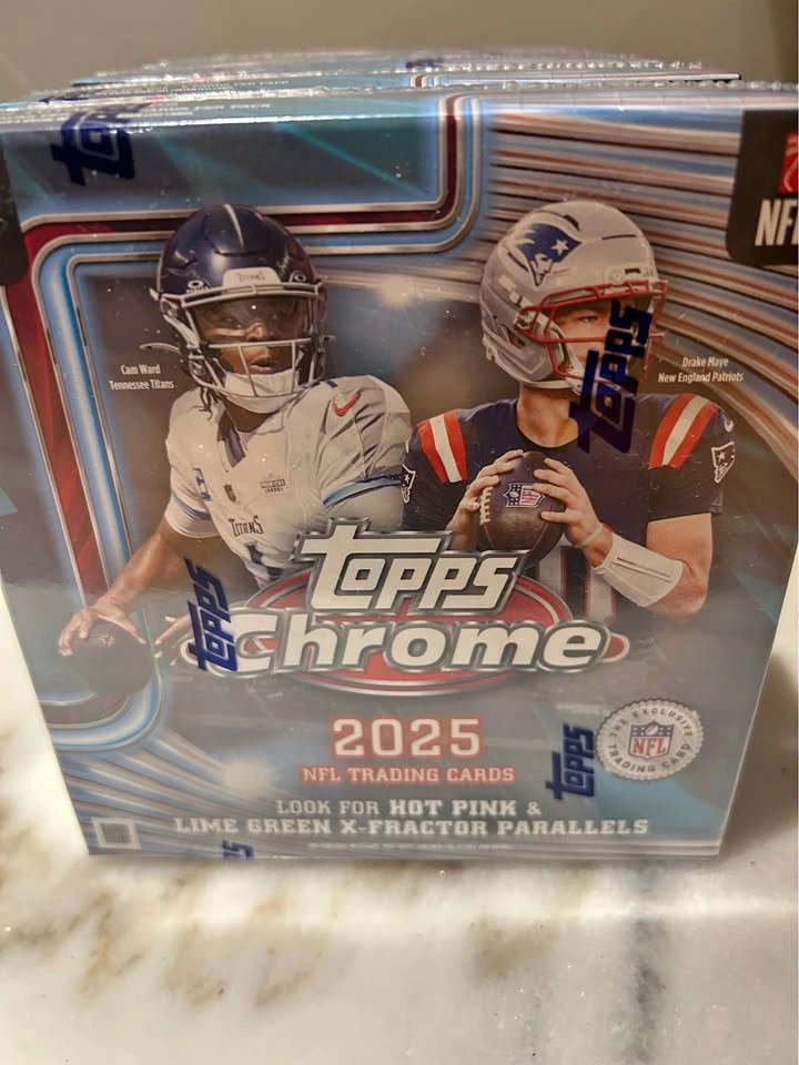 TOPPS CHROME MEGABOX - ONLY 4 LEFT