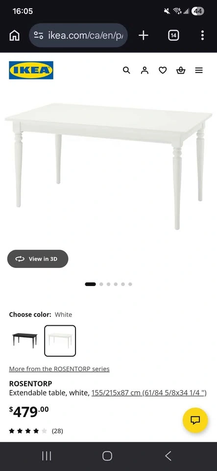 Extendable Dining Table - photo 3