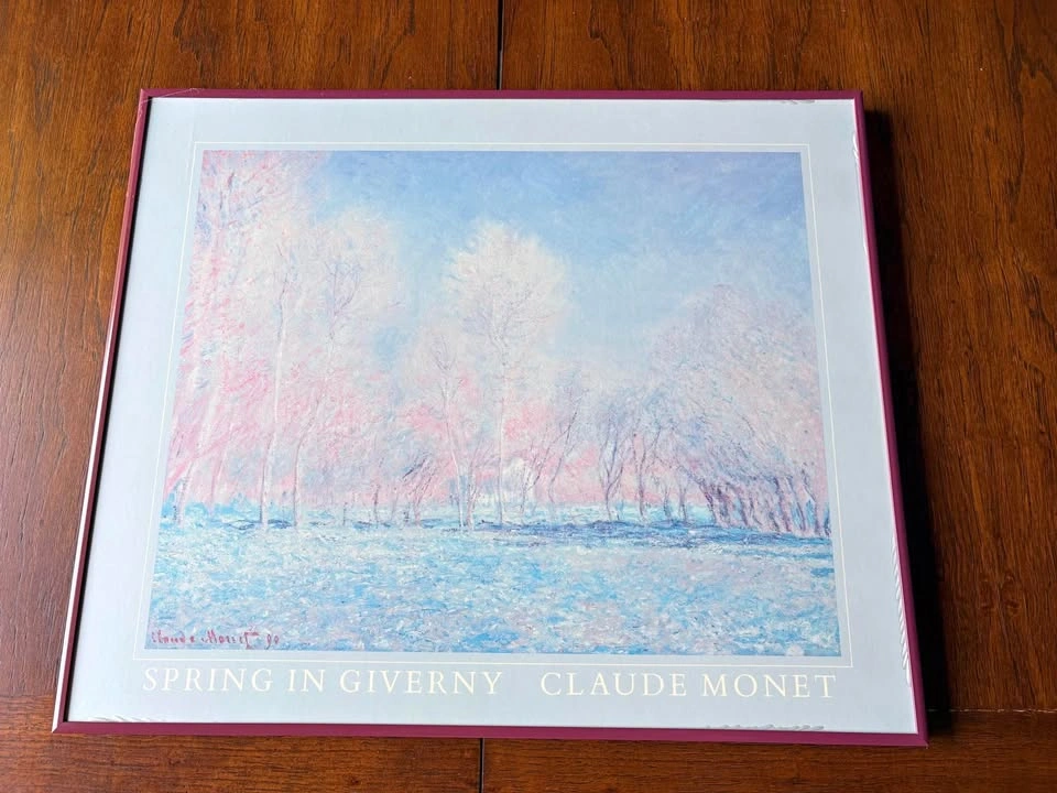 Framed Art Prints - Claude Monet & Anne Schlesser