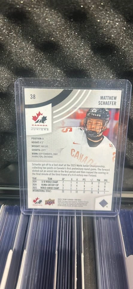 Matthew Schaefer Team Canada - photo 2
