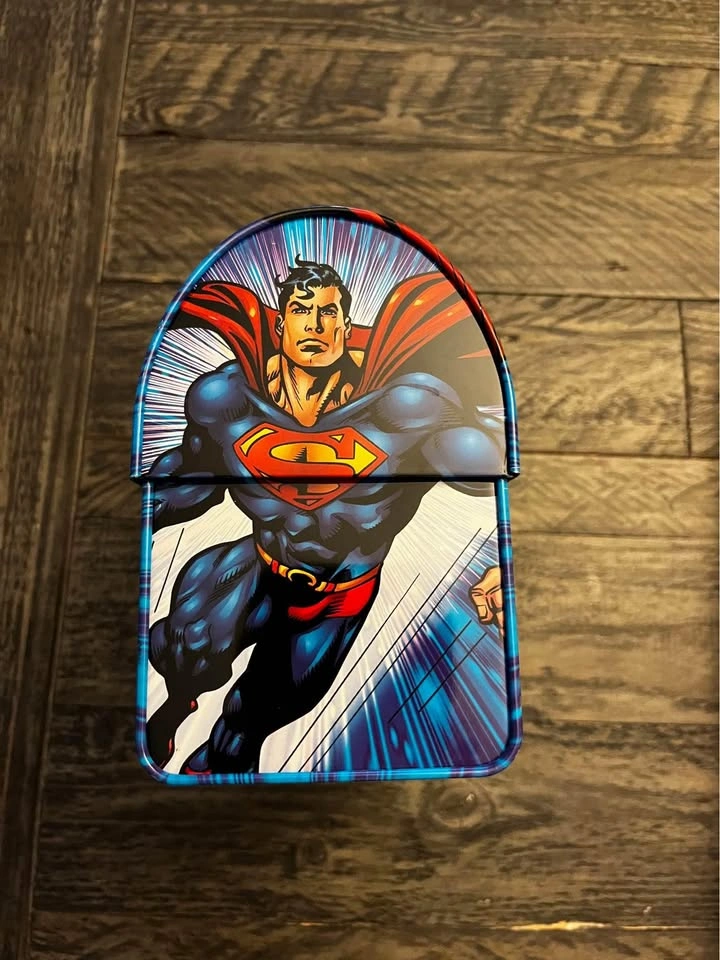 Superman Last Son of Krypton Metal Tin Dome Lunch Box 2001 - photo 4