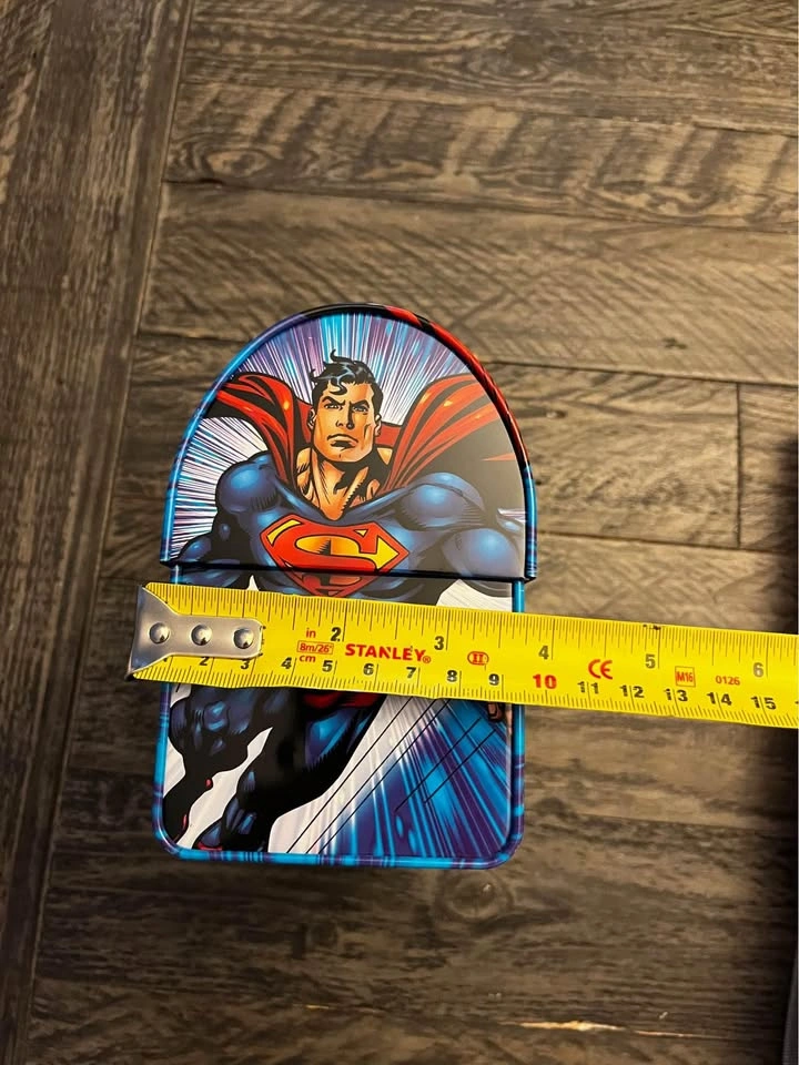 Superman Last Son of Krypton Metal Tin Dome Lunch Box 2001 - photo 5