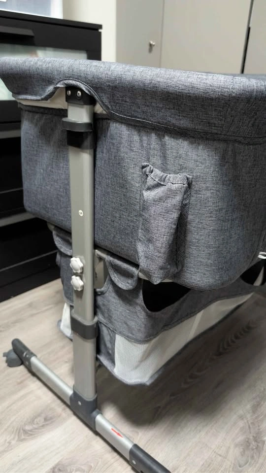 3-in-1 Height Adjustable Baby Bassinet & Bedside Sleeper - photo 5