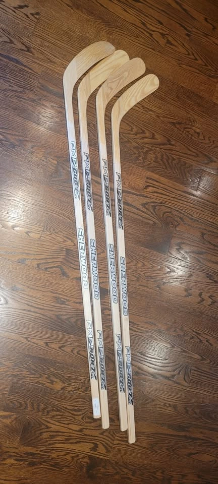Sherwood Wooden Junior Hockey Sticks PMP 6087 Jr– Like New - photo 2