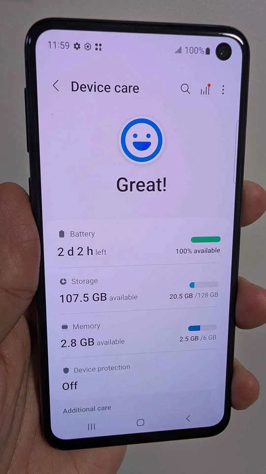 Samsung Galaxy S10e - 128 GB - Unlocked - photo 5