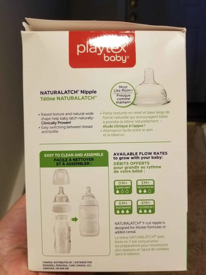 Playtex nurser with drop-in liners - photo 2