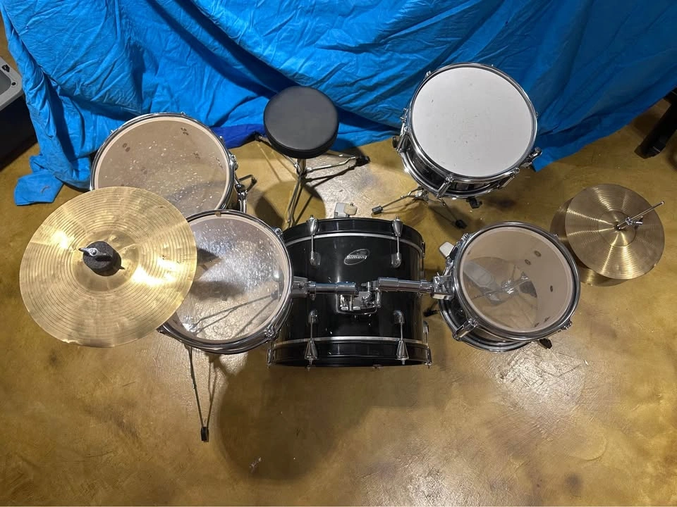 Ludwig Accent CS Combo Driver Drum Set - Black - photo 4