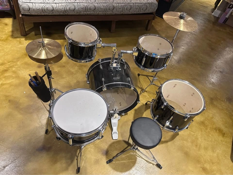 Ludwig Accent CS Combo Driver Drum Set - Black - photo 5