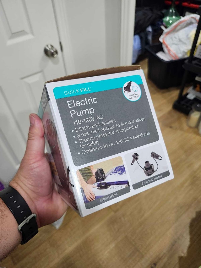 Intex Electric Pump - photo 2