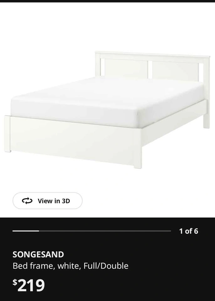 IKEA SONGESAND Bed Frame - Full/Double - photo 3