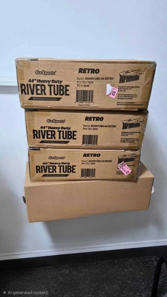 BRAND NEW Heavy-Duty River Tube with Premium Canvas Cover - photo 5