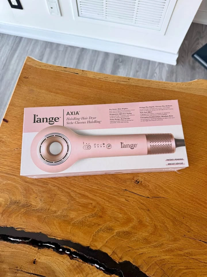 (NEW, SEALED) L'ange Axia HaloRing Hair Dryer ($200 in store)