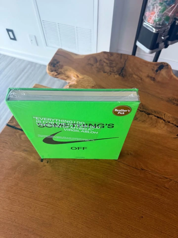 NEW, SEALED Virgil Abloh. Nike. Icons Coffee Table Book - photo 3