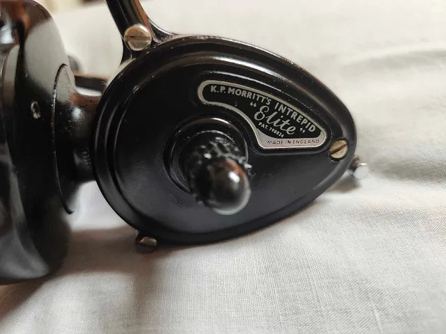 Vintage K.P. Morritt's Intrepid Elite Fishing Reel - photo 2