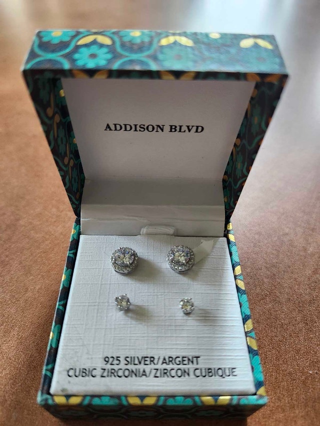 Addison BLVD 925 SILVER CUBIC ZIRCONIA