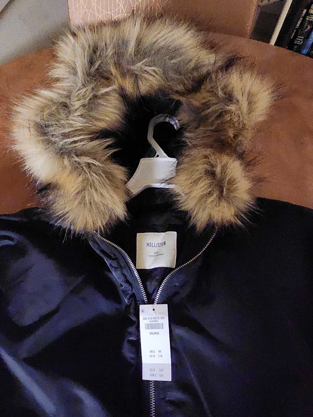 Hollister bomber jacket men's XL - photo 4