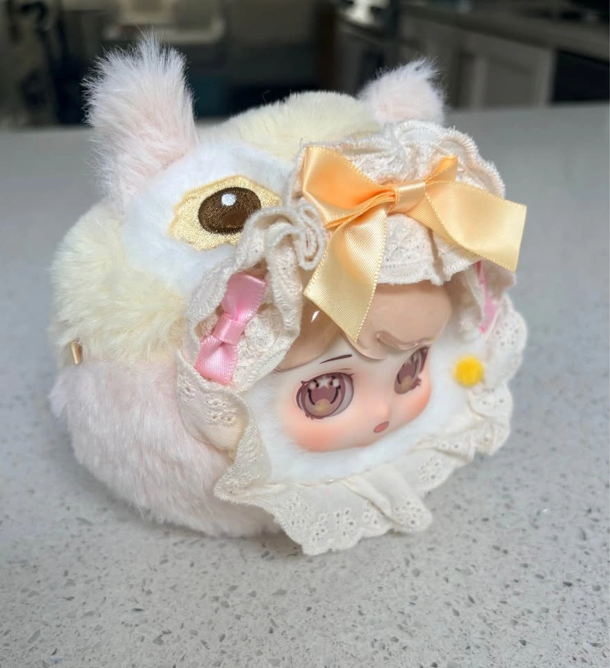 🌙 Sweet Dreams Kawaii Plush Keychain — Adorable & Fluffy! - photo 2