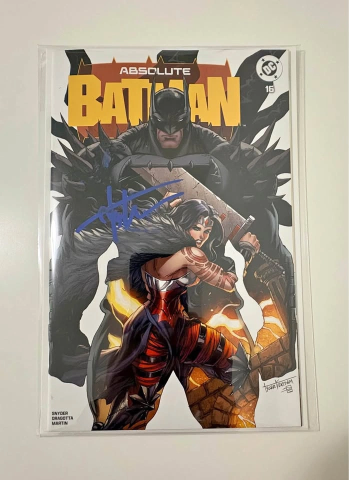 Absolute Batman #16 Kirkman Variant Signed By Tyler Kirkham