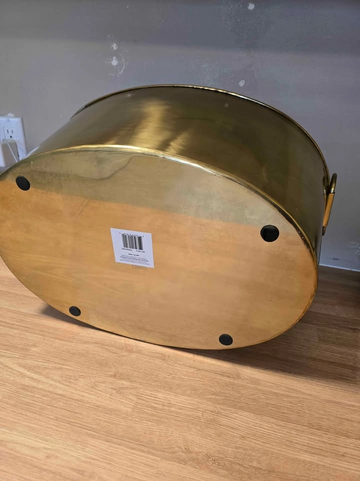 CANVAS Brass Oval Beverage Tub - photo 4
