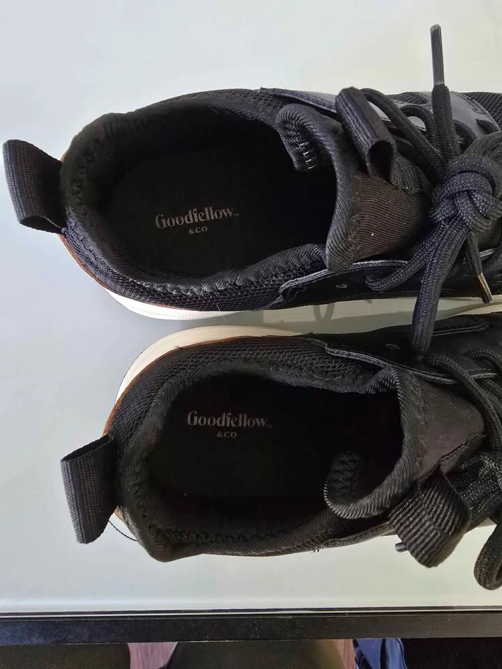 Goodfellow & Co Black Brown Sneakers Men's Size 8 - photo 4