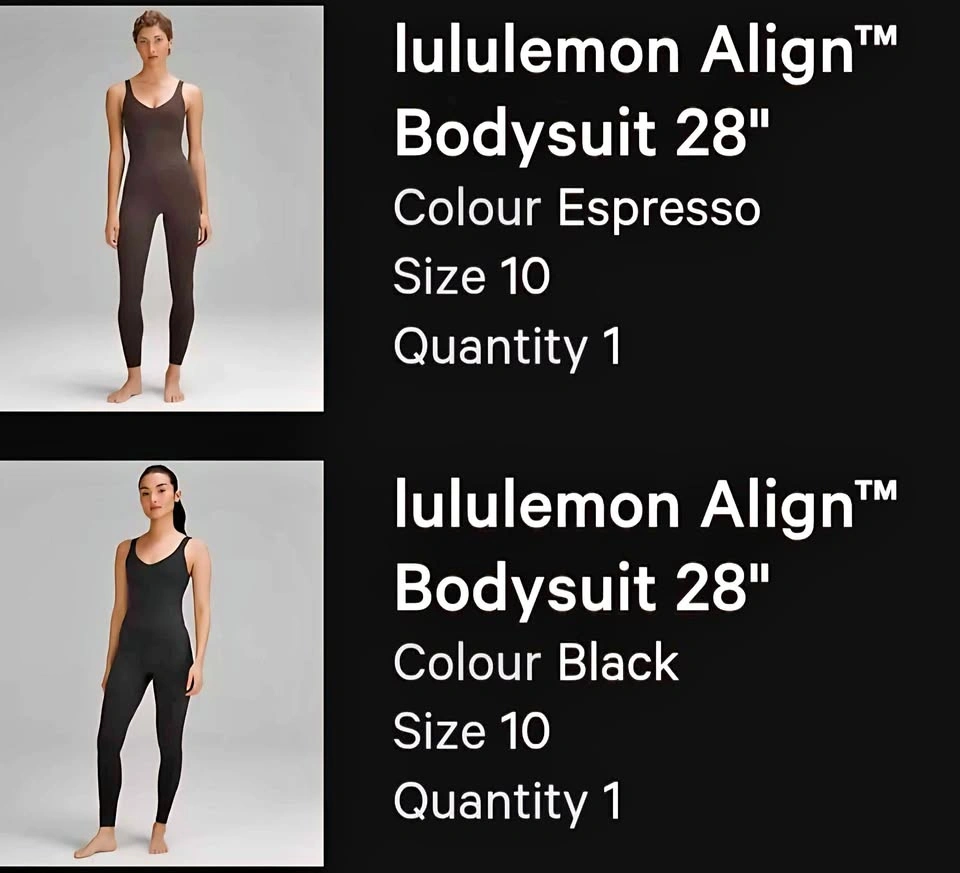 Lululemon Align Bodysuit 28"