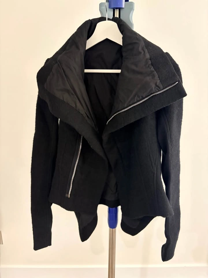 Rick Owens Naska Biker Jacket – Size M – Used - photo 4