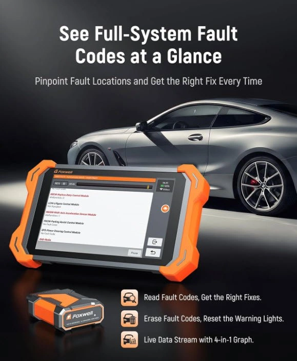 FOXWELL NT919BT All System Diagnostic Tool - photo 4