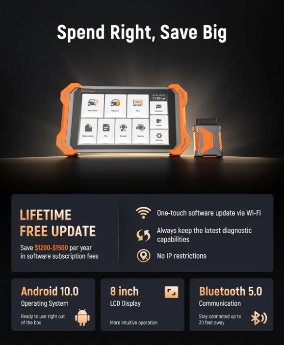 FOXWELL NT919BT All System Diagnostic Tool - photo 5