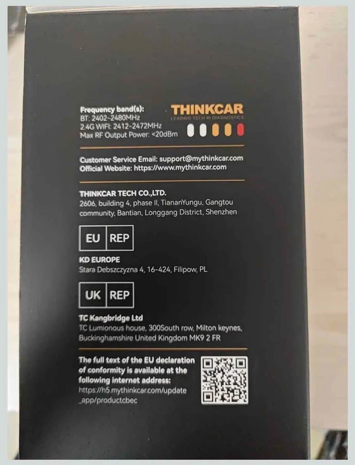 THINKSCAN 689BT TPMS - photo 5