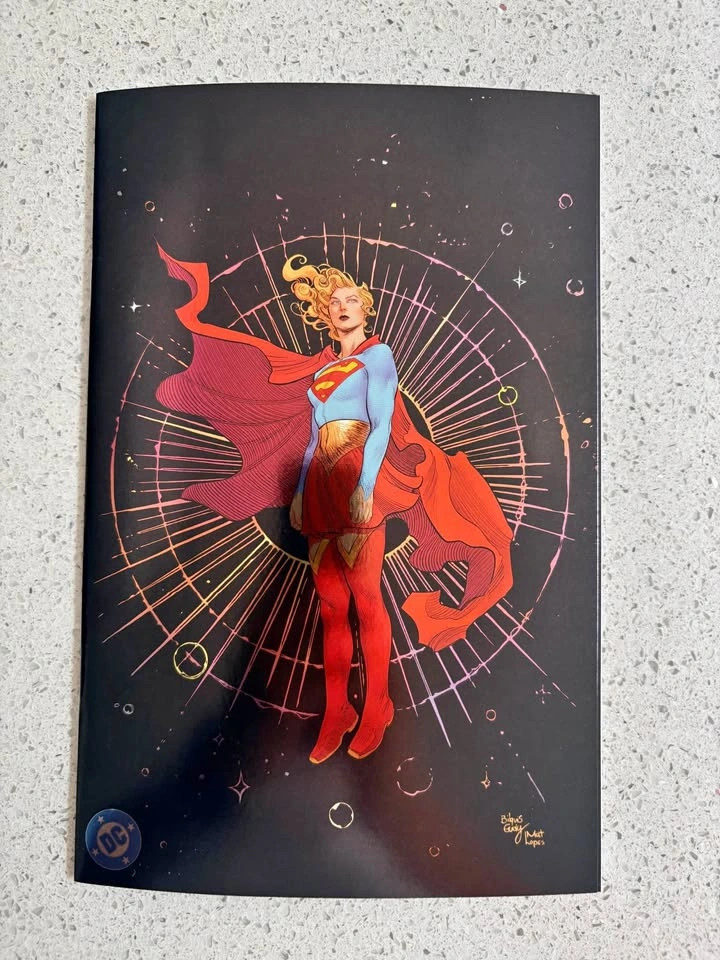 NYCC 2025 Supergirl #1 Woman of Tomorrow Walmart Foil Variant