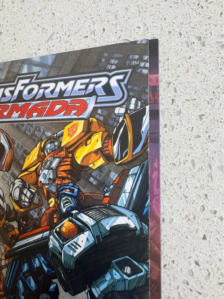 Transformers Armada #1 (2002) DW Comics Signed By James Raiz - photo 4