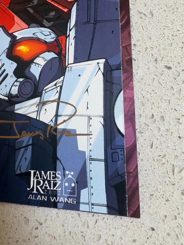 Transformers Armada #1 (2002) DW Comics Signed By James Raiz - photo 5