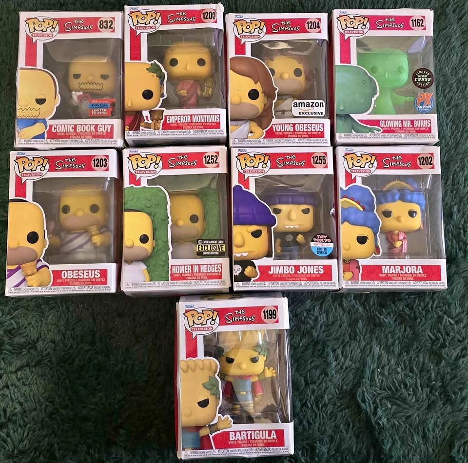 The Simpsons Funko Pop Collection For Sale!