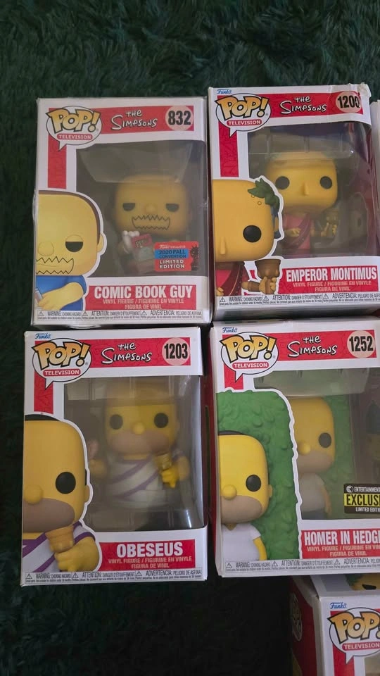 The Simpsons Funko Pop Collection For Sale! - photo 2